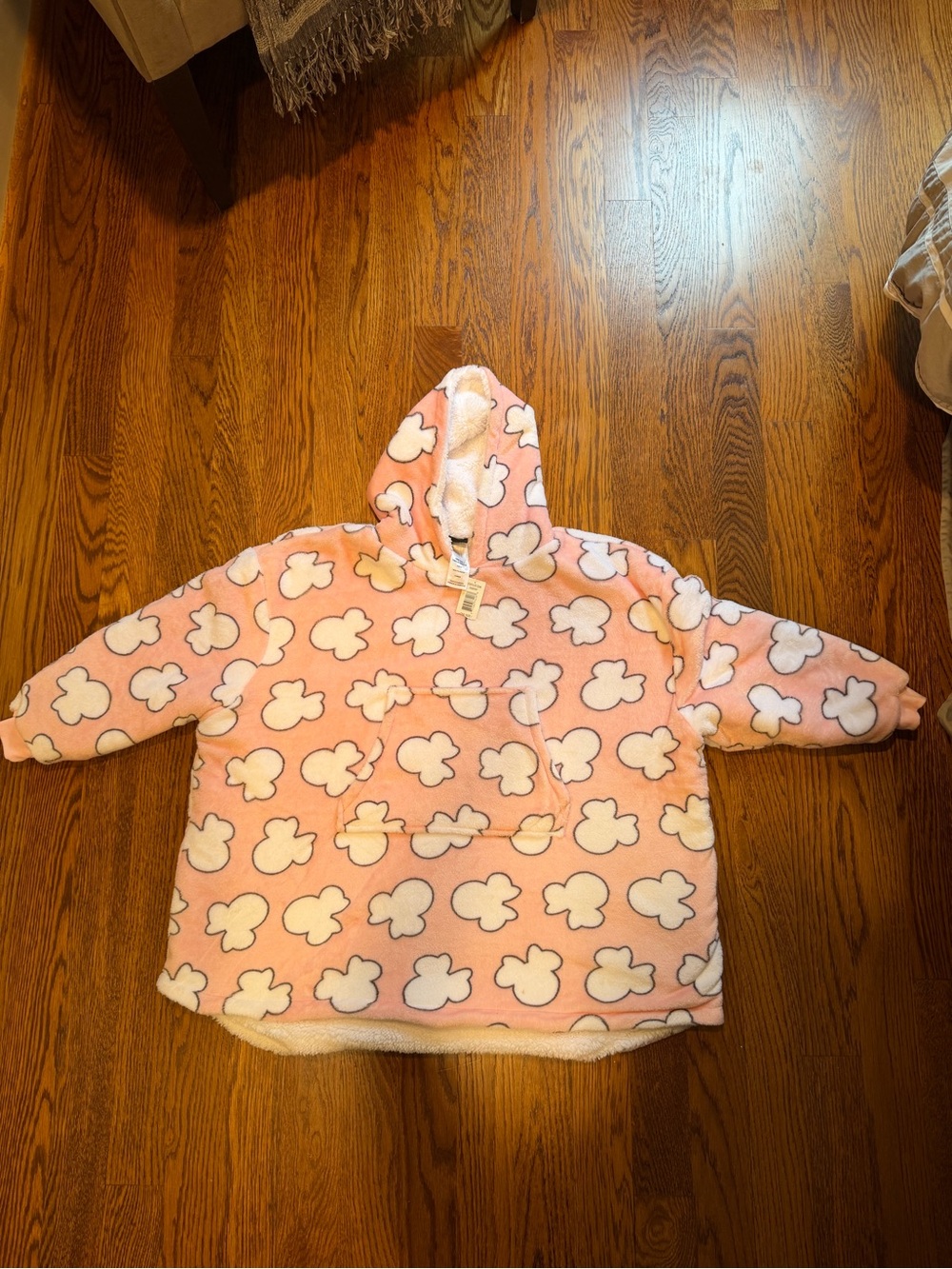 Disney Pink Cloud Sherpa Hoodie for Kids